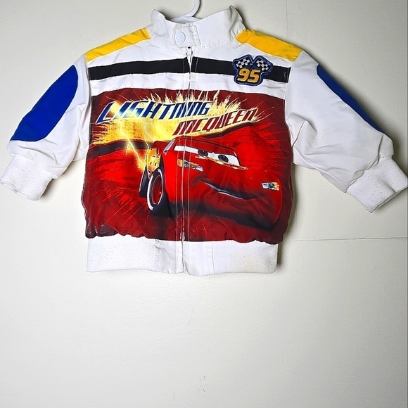 Infant's/Baby Disney Cars Lightening McQueen Track Jacket, Size 12 Months - Picture 1 of 4